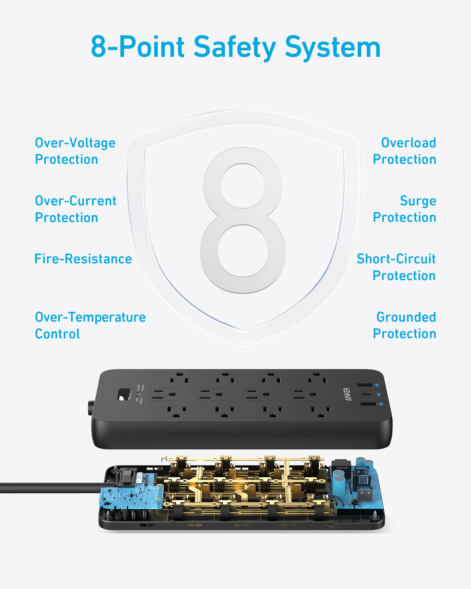 Anker 351 Power Strip - Image 6