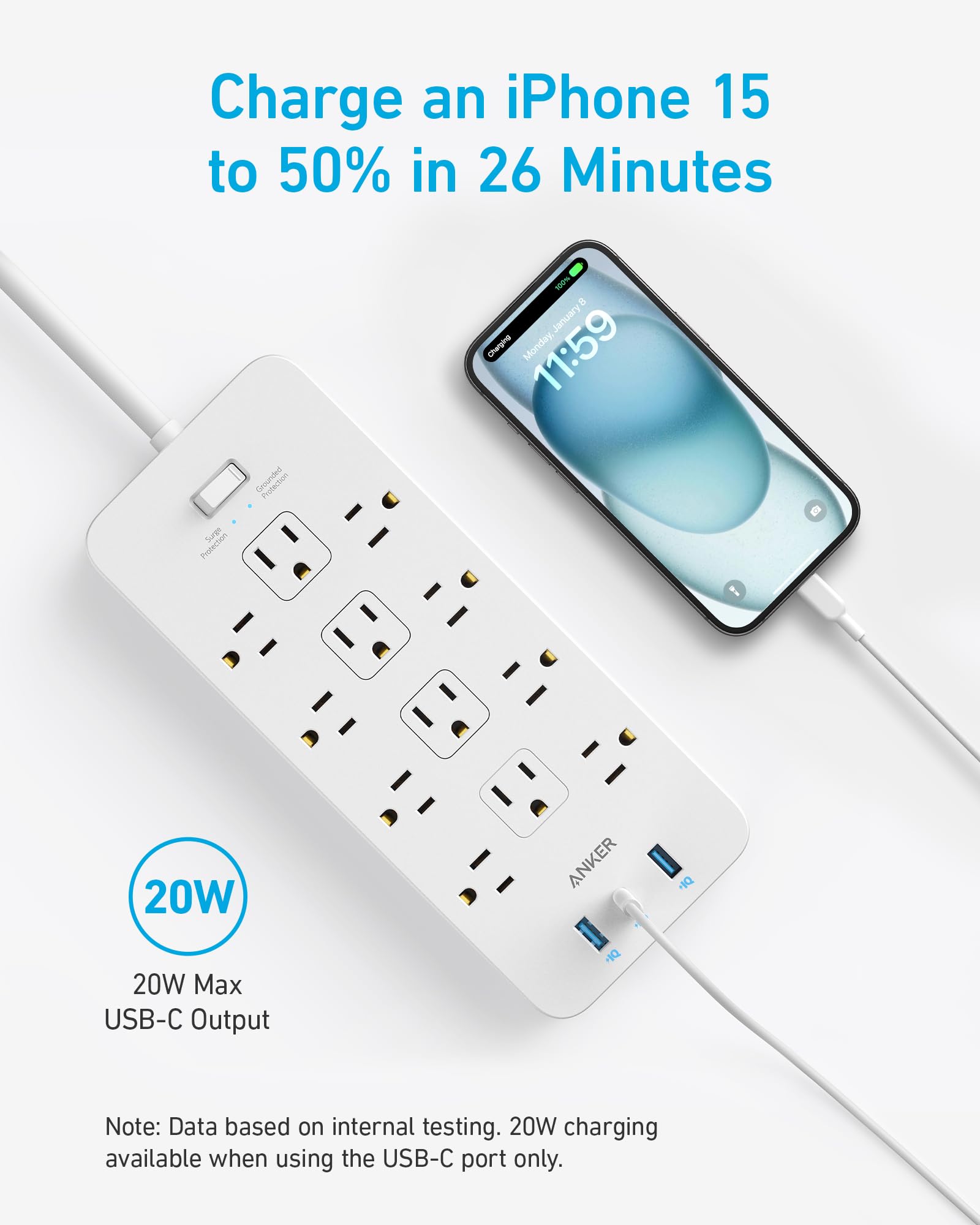 Anker 351 Power Strip - Image 14