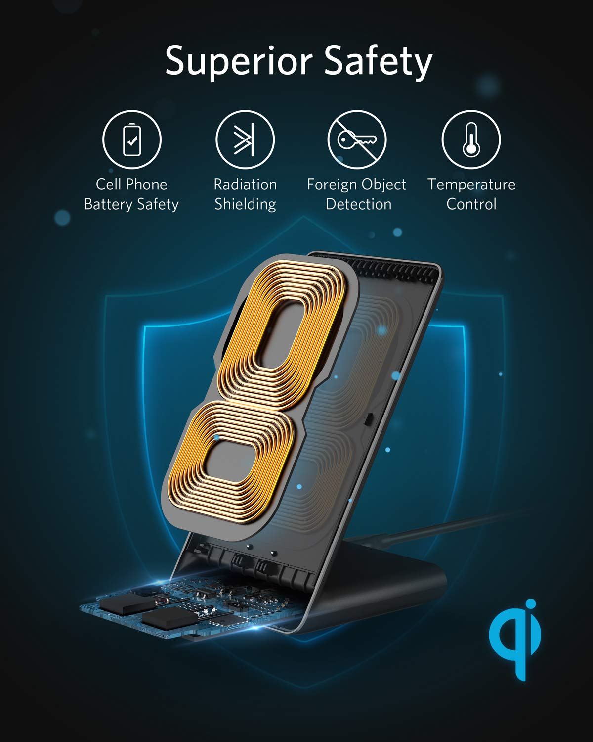 Anker 313 Wireless Charger (Stand) - Image 5