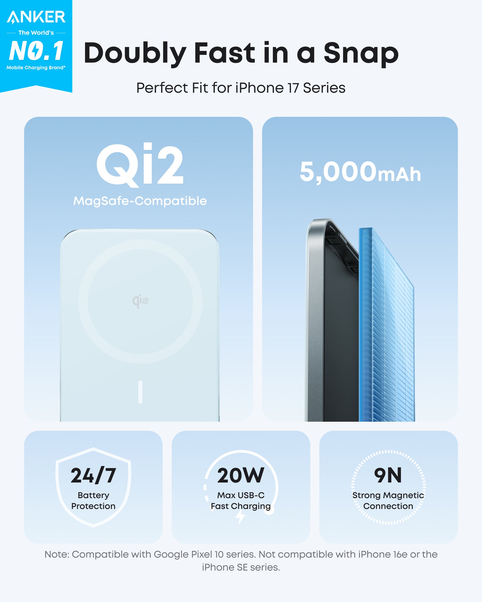 Refurbished Anker Nano Power Bank (5K, MagGo, Slim) - Image 26