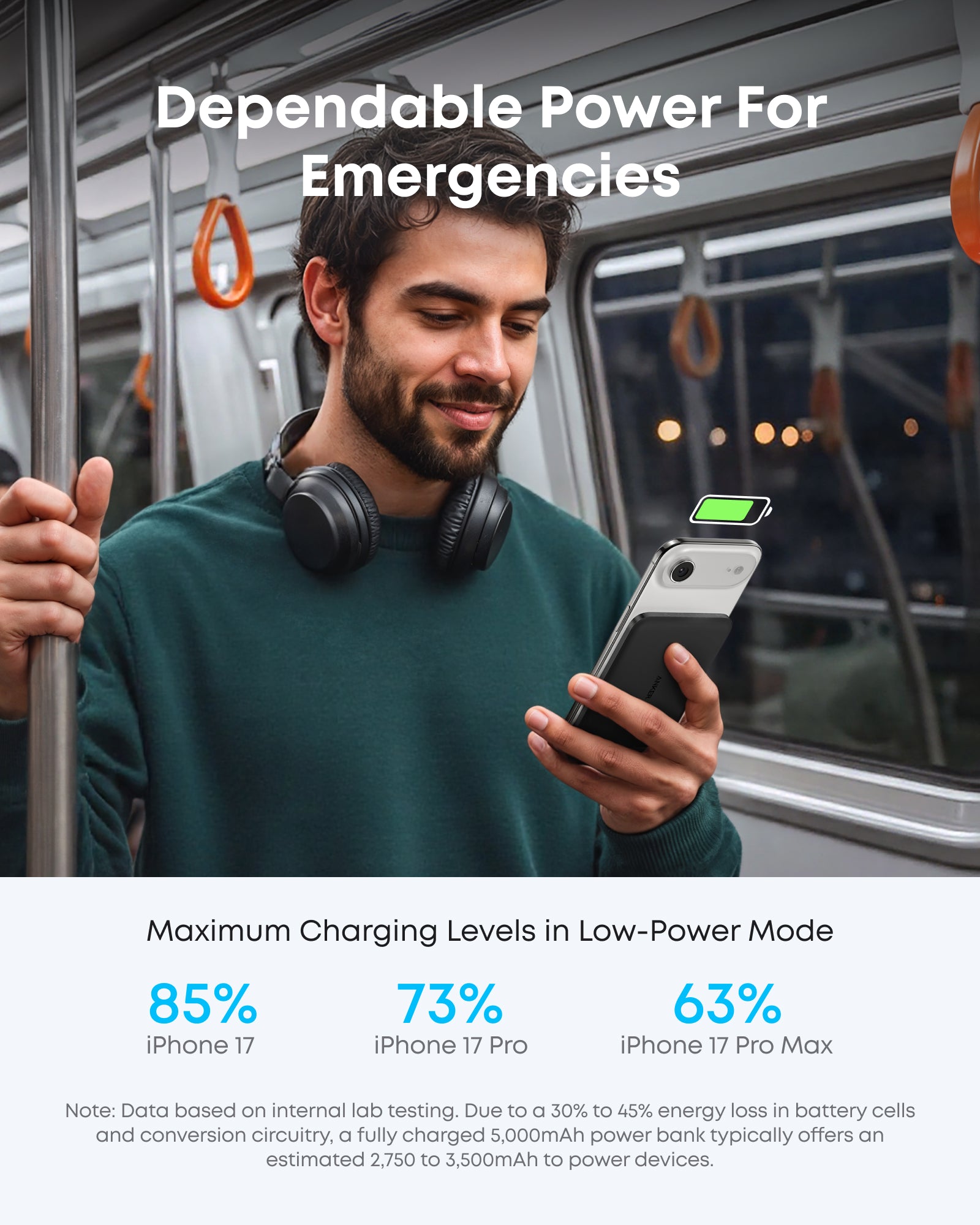 Anker Nano Power Bank (5K, MagGo, Slim) Bundle - Image 5