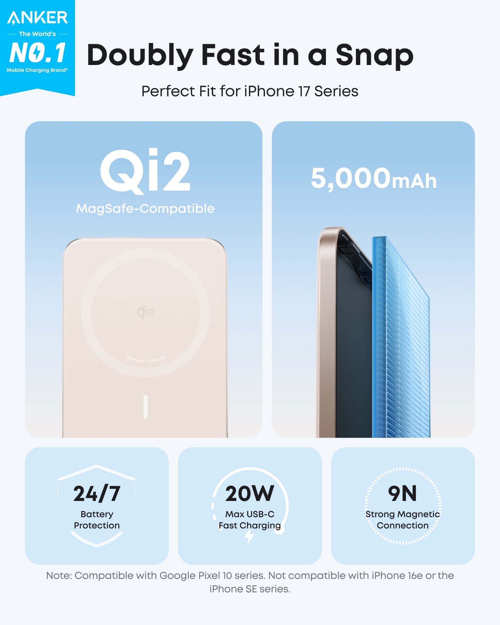 Refurbished Anker Nano Power Bank (5K, MagGo, Slim) - Image 20