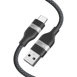 Anker USB-A to USB-C Cable (3 ft/6 ft, Upcycled-Braided)