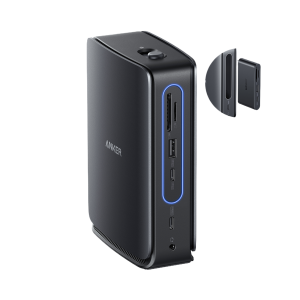 Anker Nano Docking Station (13-in-1, Triple Display, Built-In Removable Hub)