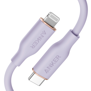 Anker 641 USB-C to Lightning Cable (Flow, 3ft Silicone)