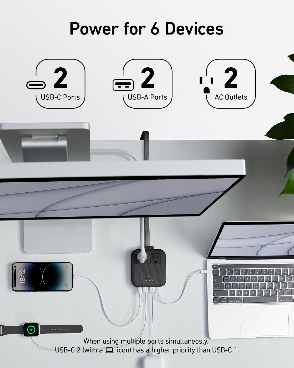 Anker Nano Charging Station (6-in-1, 67W) - Image 4
