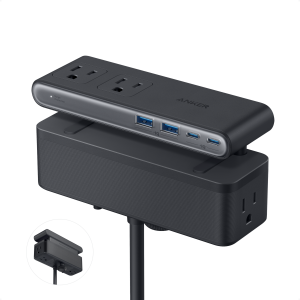 Anker Desk Clamp USB Power Strip (70W) | Clutter-Free Desk