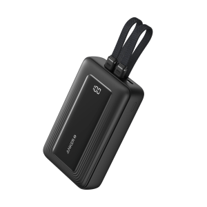 Anker Zolo Power Bank (20K, Built-In USB-C and Lightning Cable)