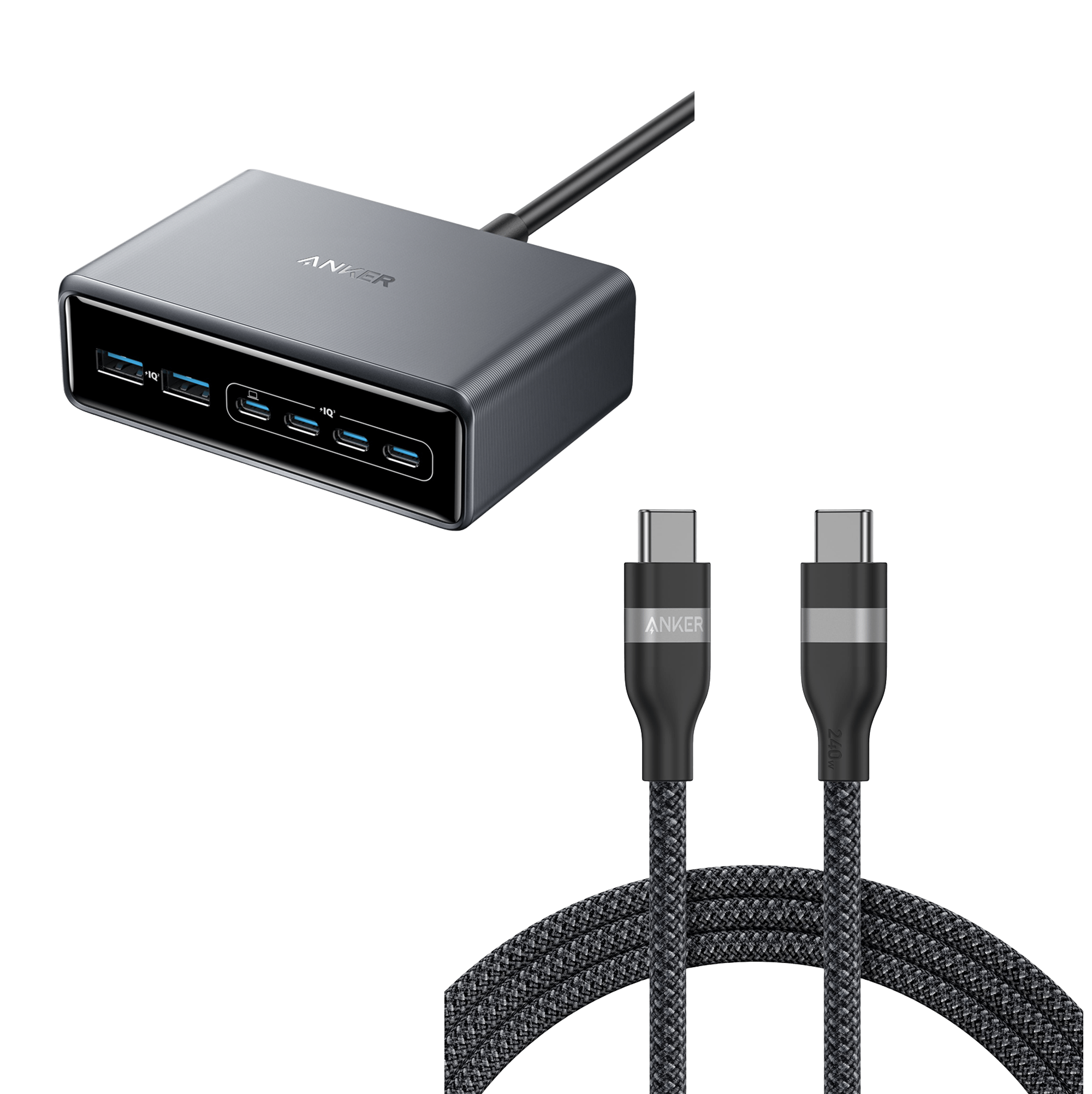 Anker Prime Charger (200W, 6 Ports, GaN)