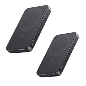 Anker MagGo Power Bank (10K, Slim) | 2-Pack