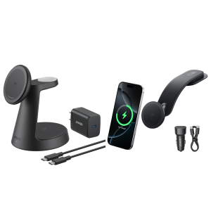 Anker MagGo Wireless Charging Station and Anker Nano Wireless Car Charger