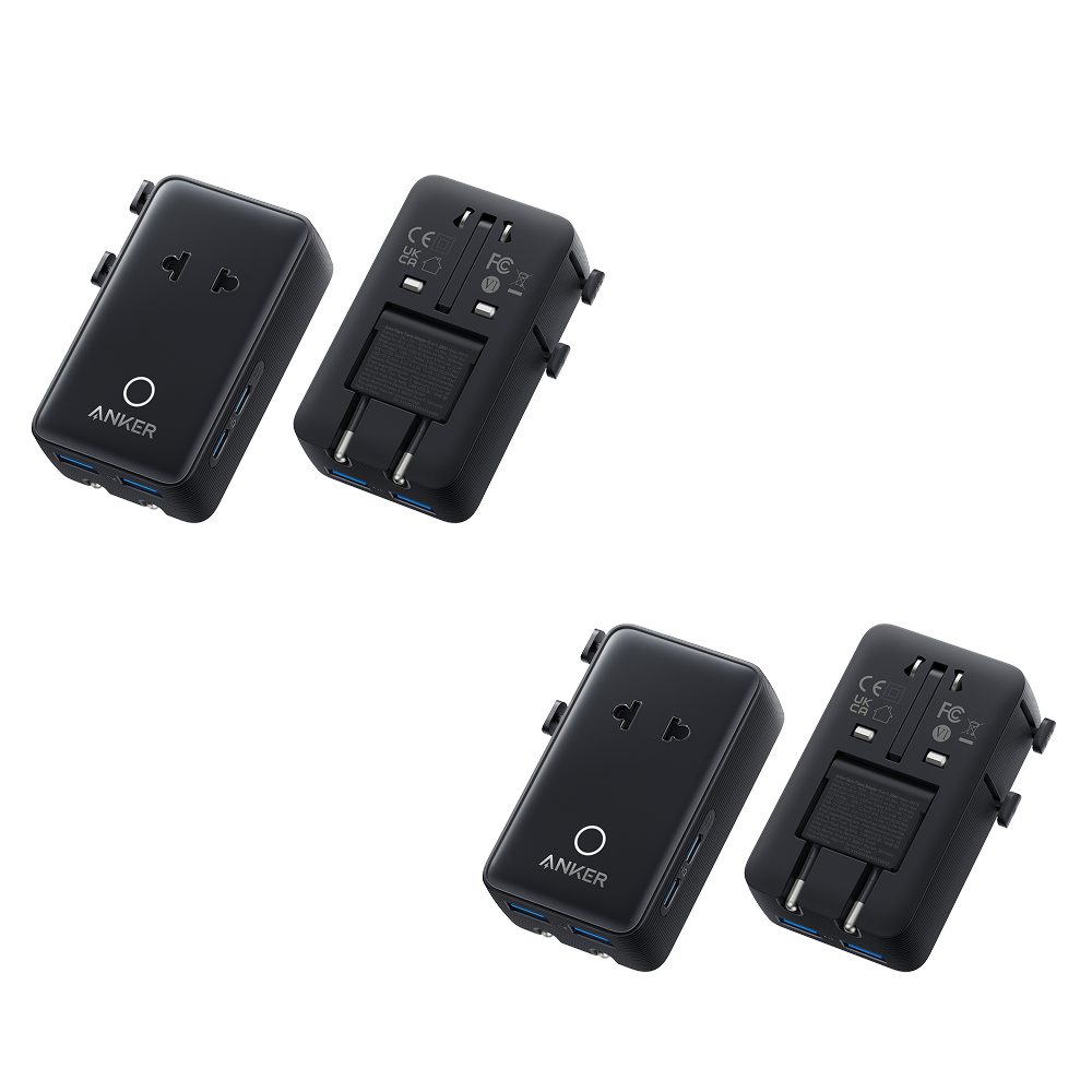 Anker Nano Travel Adapter (5-in-1, 20W, 2-Pack) - Image 7