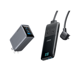Anker Prime 6-in-1 Charging Station (140W) and Anker Prime Charger (100W, 3 Ports, GaN)