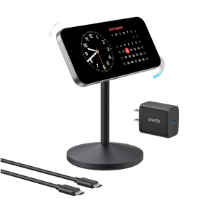 Anker MagGo iPhone 17 MagSafe Charger Compatible Stand (Qi2 15W,With Adapter)
